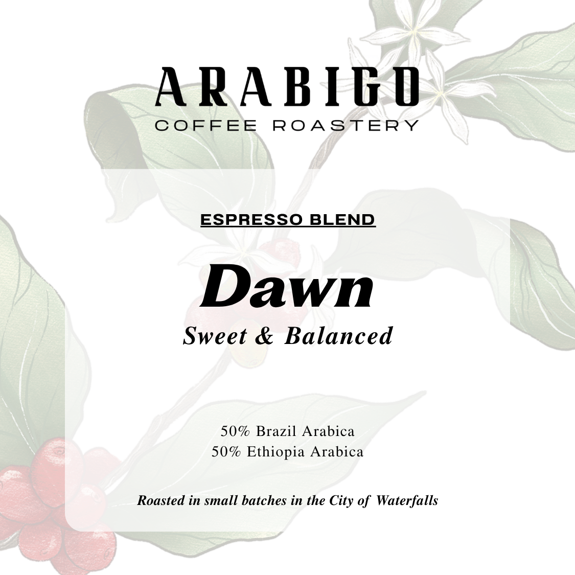 Dawn Espresso Blend (100% Arabica)