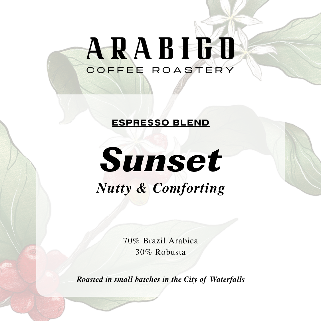 Sunset Espresso Blend (Arabica/Robusta)